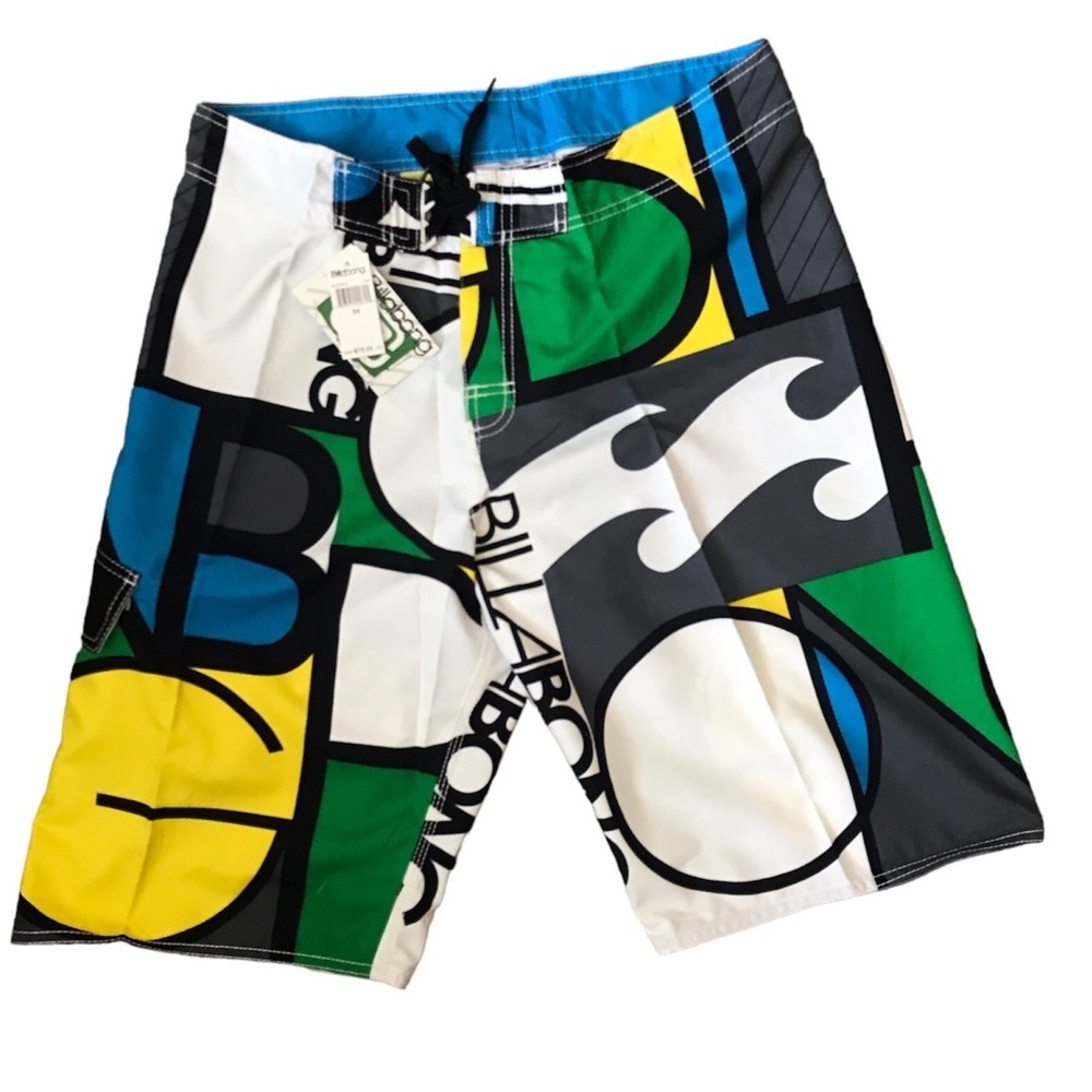 🩳Billabong Mens swim trunks Brand New size 34🩳